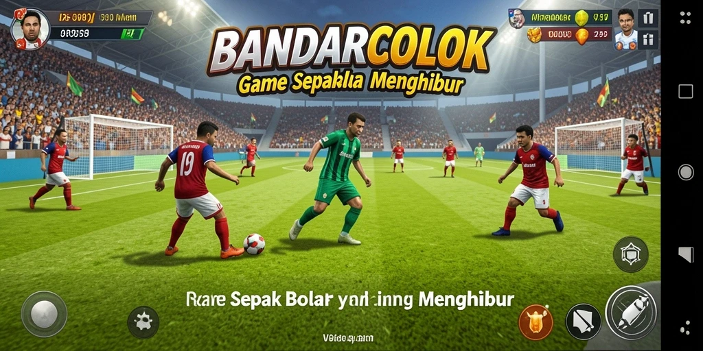Gameplay menarik dari BANDARCOLOK dalam pertandingan sepak bola.
