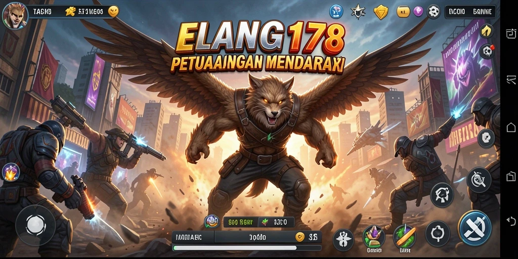 Gameplay intens dengan grafik memukau di ELANG178.