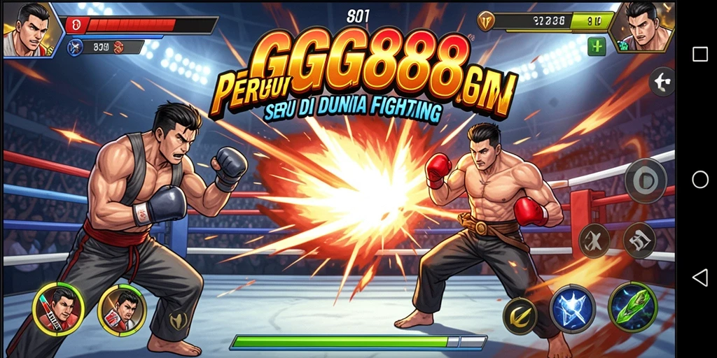 Gameplay mendebarkan di GGG888 dengan pertarungan nyata dan strategi tinggi.