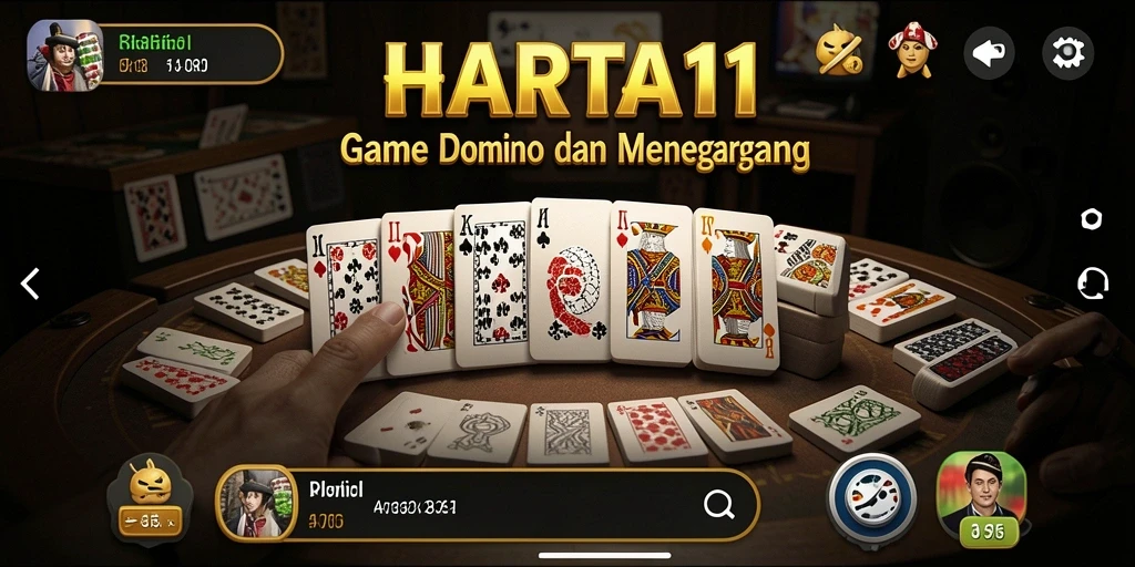 Tampilan gameplay HARTA11 yang menarik dan penuh warna.