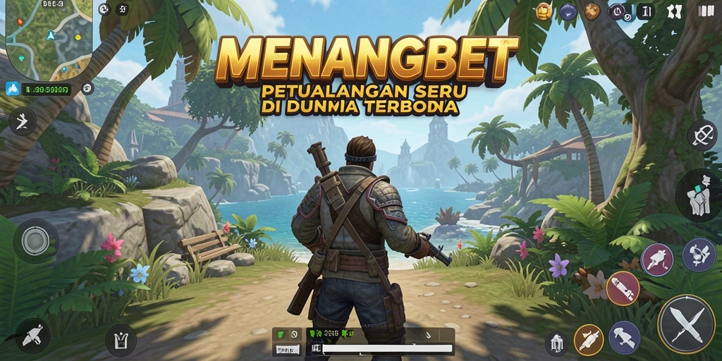 Tampilan gameplay MENANGBET yang seru dan dinamis dalam dunia terbuka.