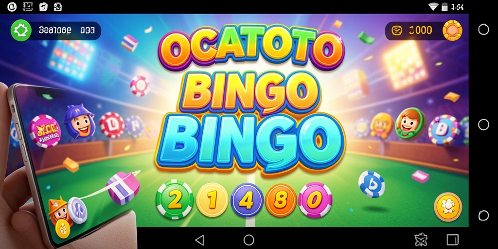 Gameplay menarik OCATOTO dengan suasana Bingo yang seru.