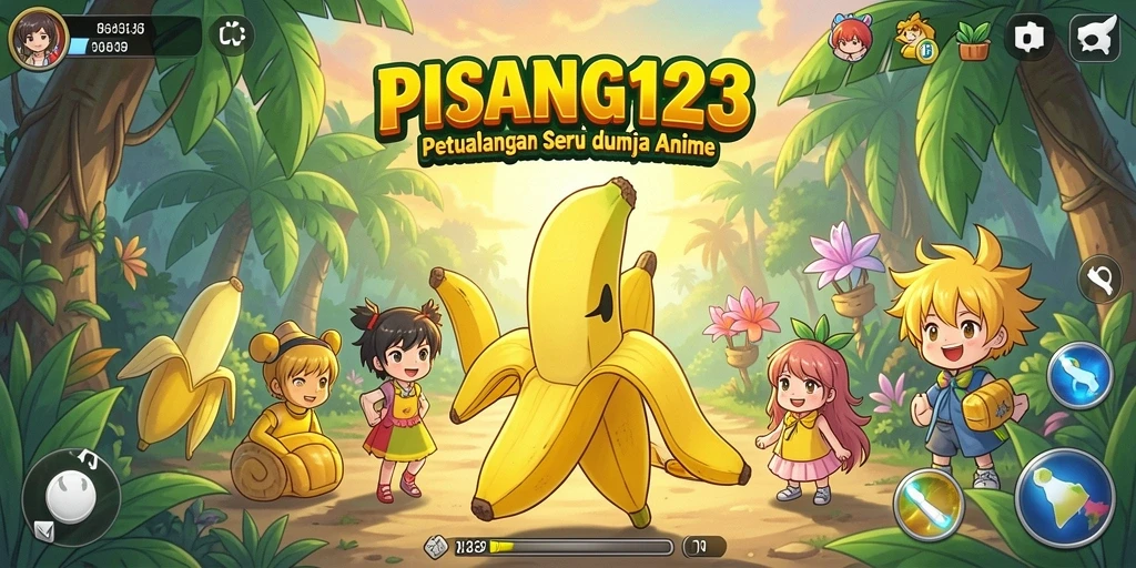 Tampilan gameplay seru dengan karakter Anime unik dan serangan menarik.